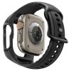 SPIGEN LIQUID AIR PRO & TEMPERED GLASS APPLE WATCH ULTRA 1 / 2 / 3 (49 MM) BLACK